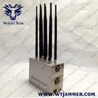 Adjustable 6 Bands 30m 15W GPS 3G 4G All Cell Phone Signal Jammer