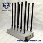 Newest 10 Bands Adjustable Customized GPS 3G 4G 5G High Power All Cell phone Signal Jammer​