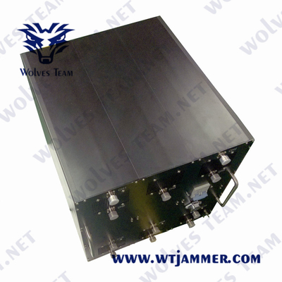 Multi Bands 135-6000Mhz Vehicle Signal Jammer 1000 Meters Range For DDS IED Bomb