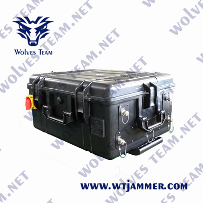Walky-talky VHF Cellular NMT Portable Wireless Signal Block  Wifi/Bluetooth Powerful UHF VHF signal Jammer