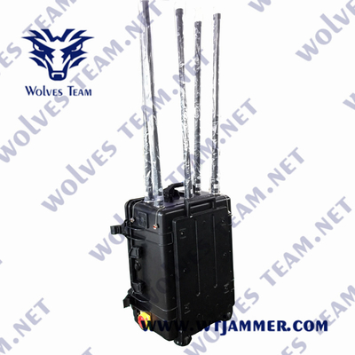 Walky-talky VHF Cellular NMT Portable Wireless Signal Block  Wifi/Bluetooth Powerful UHF VHF signal Jammer
