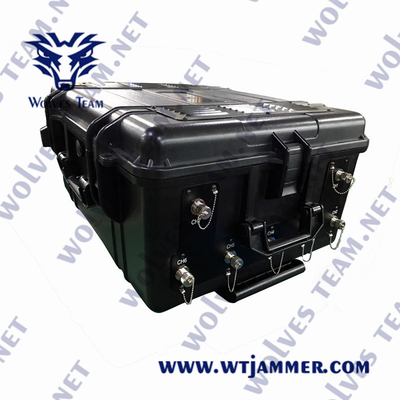 Powerful Cell Phone Signal Jammer GPSL1-L5 GSM WiFi UHF VHF Blocker High Tech Rubber Antennas