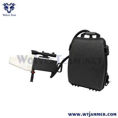 3000M Military VIP Protection Drone Signal Jammer Security Backpack GPS WIFI5.8G