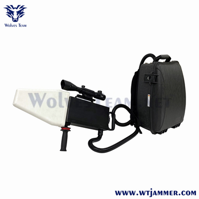 3000M Military VIP Protection Drone Signal Jammer Security Backpack GPS WIFI5.8G