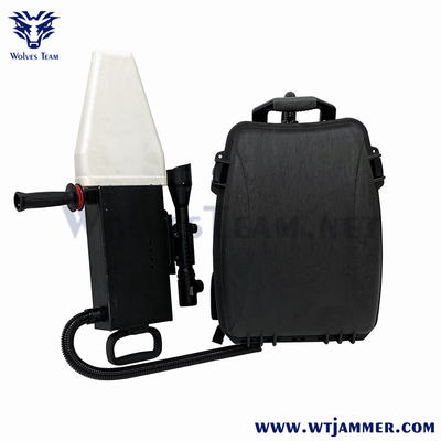 Security Backpack GPS WIFI5.8G Drone Signal Jammer 5000M Military VIP Protection