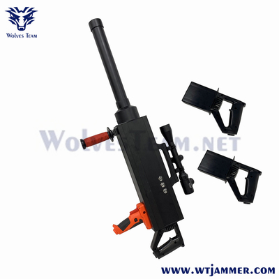 GPS WIFI5.8G Drone Signal Jammer 5000 Meters Military Security Backpack