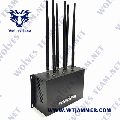 30W 50-70Mhz Low Frequency Signal Jammer Desktop CDMA GSM