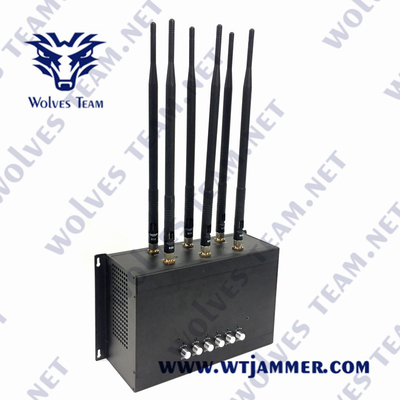 50-70Mhz Low Frequency Indoor Signal Jammer 30W Adjustable Power
