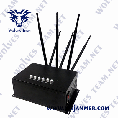 50-70Mhz Low Frequency Indoor Signal Jammer 30W Adjustable Power
