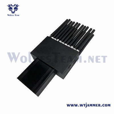 22 Bands 2G 3G 4G 5G  L1 L2 L5 Lojack WiFi GPS Jammer RF 315 / 433 / 868MHz