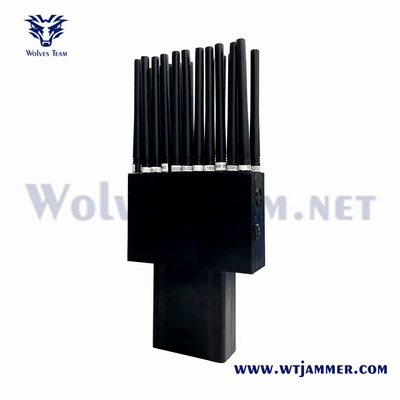 22 Bands 2G 3G 4G 5G  L1 L2 L5 Lojack WiFi GPS Jammer RF 315 / 433 / 868MHz