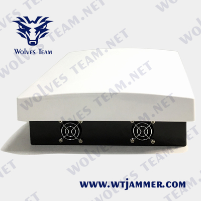 3G 4G 5G WIFI GPS VHF UHF Indoor Signal Jammer Built In Antanna