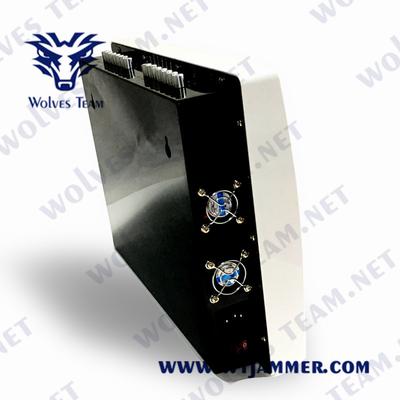 3G 4G 5G WIFI GPS VHF UHF Indoor Signal Jammer Built In Antanna