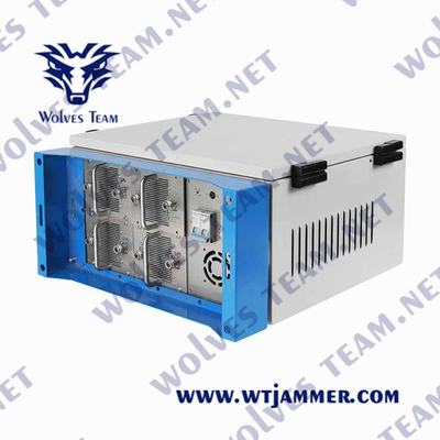 High Power GSM 3G 4G 5G WiFi CDMA  Cellular Cell Phone Signal Jammer Prison Jammer Waterproof Outdoor Metal Housing