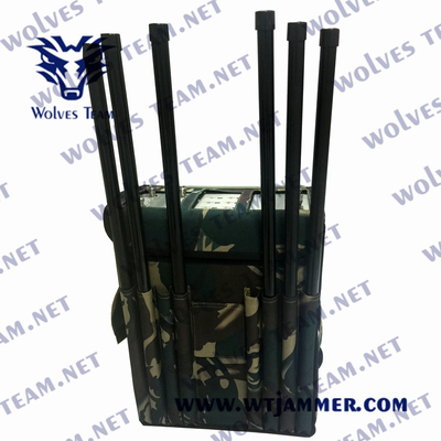WiFi5.8G Multi Band RF Signal Jammer 3G 4G 5G with Omni antenna