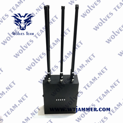High Power 120W WIFI Signal Jammer 10 Bnads Up To 200m range