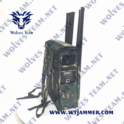 High Power 120W WIFI Signal Jammer 10 Bnads Up To 200m range