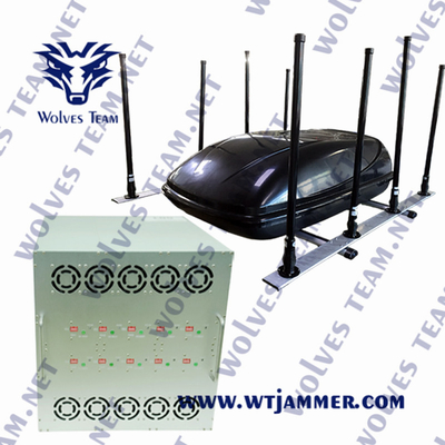 Portable Vehicle Signal Jammer Full Band Frequency 20Mhz 6000Mhz