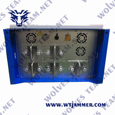 500m Military Signal Jammer Adjustable High Power 600W To 1200W