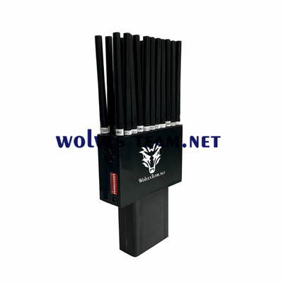 315MHz 433MHz 868MHz Handheld Signal Jammer GPS L1 L2 L5 Lojack