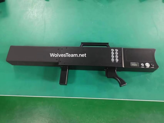 GPS WIFI 2.4G 5.2G 5.8G Anti Drone Jammers Gun Shape 4000 Meters