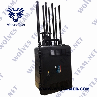 OEM Portable IP65 Waterproof Anti Drone Jammers GPSL1 WIFI2.4G WIFI5.8G