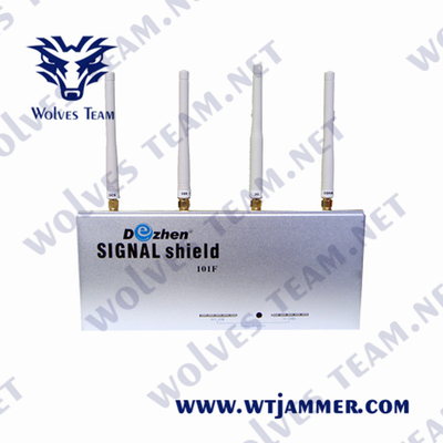 Indoor 40 Meters Bluetooth Signal Jammer with Omni Directional Antenna