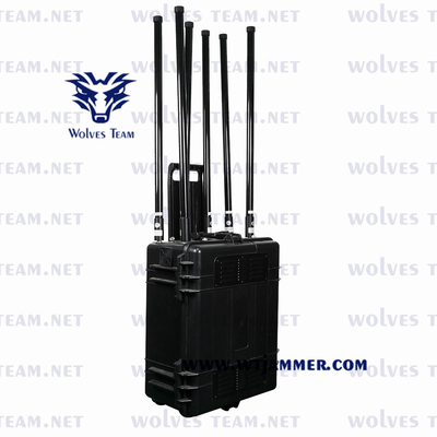 Military Programmable DDS Signal Jammer 20-6000MHz High Gain Omnidirectional Antennas