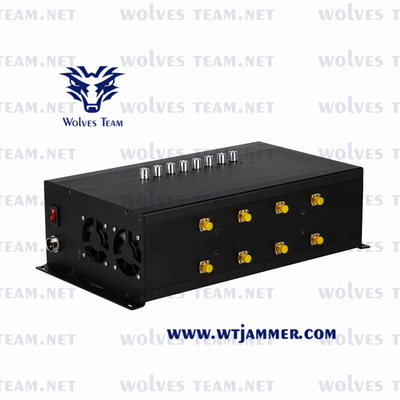 8 Bands Adjustable Customized GSM 2g 3G 4G 5g All Phone Signal Jammer