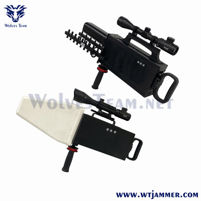 1200 Meters Handheld 4 Bands GPS WiFi5.8g Drone Signal Jammer