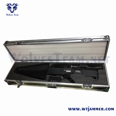 1200 Meters Handheld Type 4 Bands GPS WIFI2.4G WiFi5.8g Drone Signal Jammer