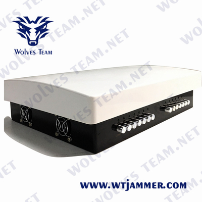 Cellular 700MHz-6000MHz Signal Jammer 100 Meters GSM 3G 4G 5G Mobile Phone Jammer