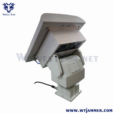 60W UAV Signal Jammer Drone Signal Scrambler For VIP Secure Information Leakage