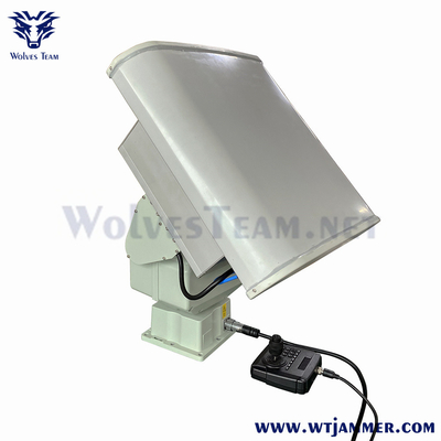 60W UAV Signal Jammer Drone Signal Scrambler For VIP Secure Information Leakage