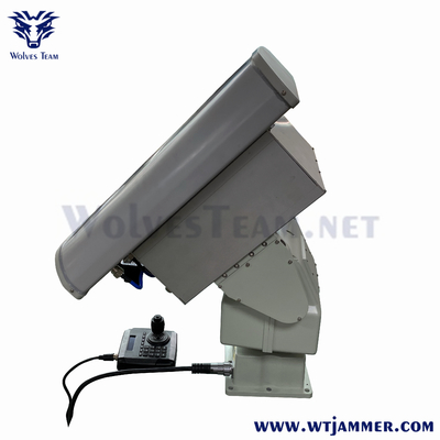 60W UAV Signal Jammer Drone Signal Scrambler For VIP Secure Information Leakage