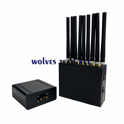 Handheld 16 Antennas Phone Signal Jammer GSM 3G 4G 5G WiFi Bluetooth VHF UHF RF Cellular