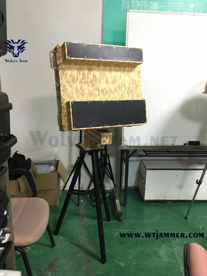Military Target Tracking 3km Radar Signal Detector For Anti Drone Signal System