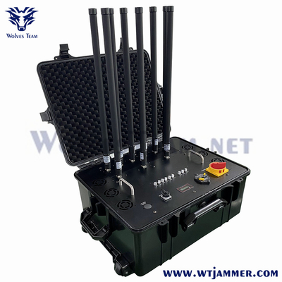Portable Type 8 Bands GPS WiFi GSM 3G 4G 5G Cell Phone Signal Jammer Factory Price
