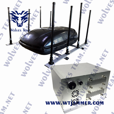 6 Bands High Power WiFi1.2g WiFi2.4G WiFi5.8 GSM900 Gvehicle Drone Jammer
