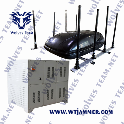 Multi-Band Vehicle Bomb Jammer High Power DDS 20-6000MHz Easy Installation