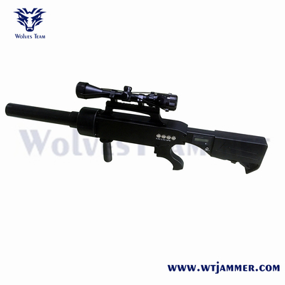 VIP Protection Drone Jammer with Rechargeable Battery and 800-1200m Jamming Range
