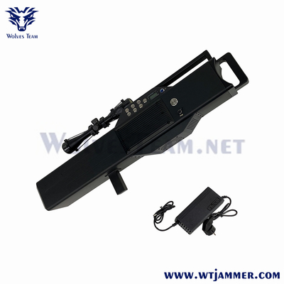1200 Meters GPS WiFi5.8g Drone Signal Jammer Handheld VIP Protection Security