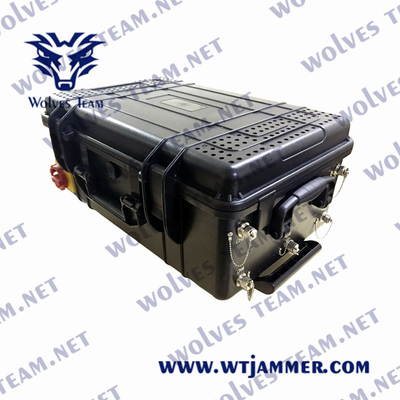 Military Army 10 Bands  Drone Jammer Anti Uav Jammer up to 5000 meters