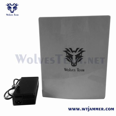 4 Bands Handheld VIP Protection Security 1200m GPS WiFi Drone Signal Jammer