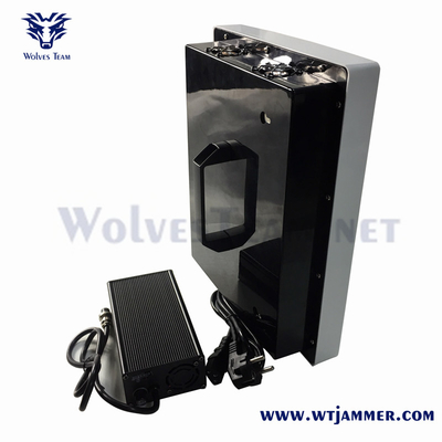 4 Bands Handheld VIP Protection Security 1200m GPS WiFi Drone Signal Jammer