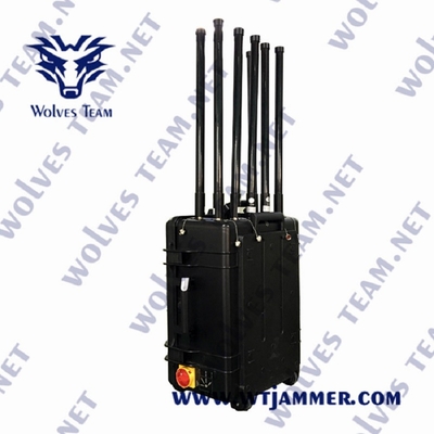 High Power Military IED Bomb DDS Programmable 20-2500MHz Signal Jammer