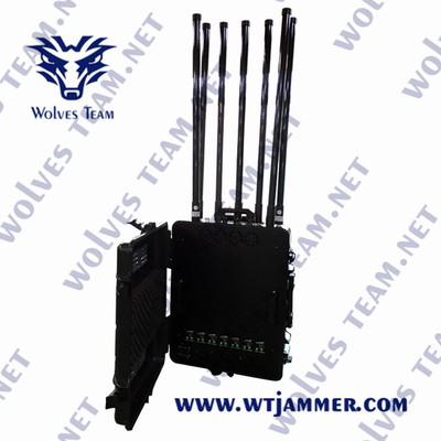 High Power Military IED Bomb DDS Programmable 20-2500MHz Signal Jammer