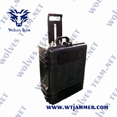 Portable High Power IP65 GPS Jammer GPSL1-L5 Signal Jammer Glonass L1/L2 GPS Signal Jammer range 5000 meters