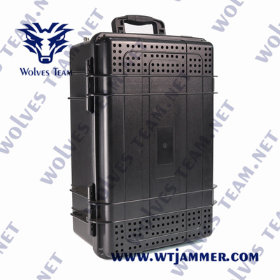 Portable High Power IP65 GPS Jammer GPSL1-L5 Signal Jammer Glonass L1/L2 GPS Signal Jammer range 5000 meters