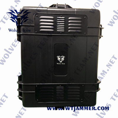 Portable High Power IP65 GPS Jammer GPSL1-L5 Signal Jammer Glonass L1/L2 GPS Signal Jammer range 5000 meters